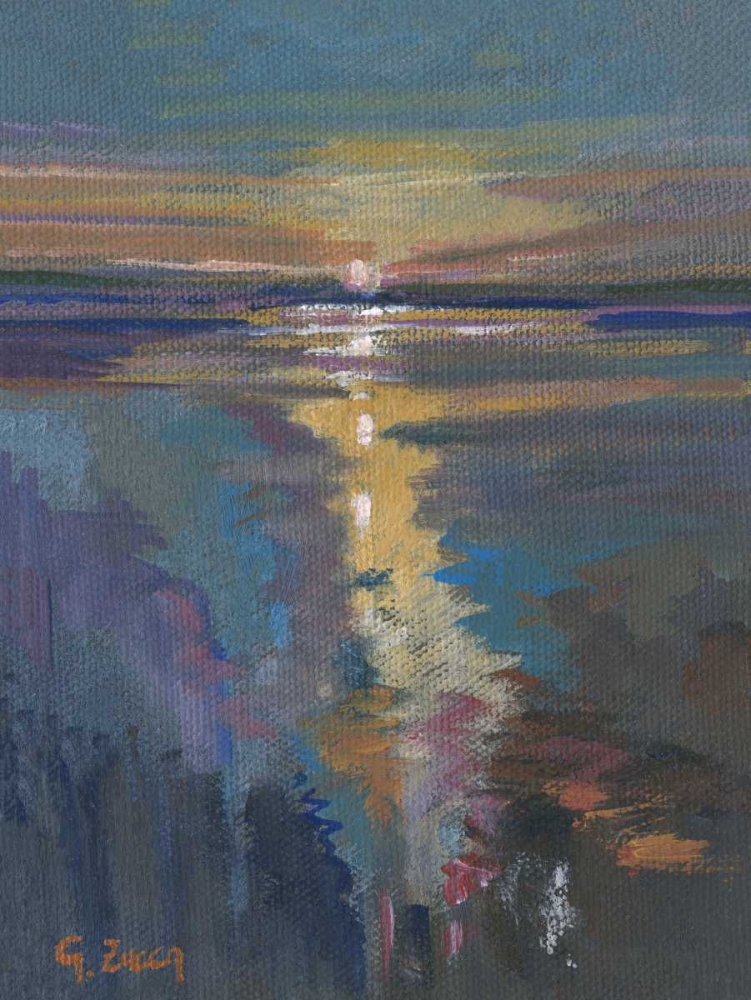 Sunset on the Sea sardinia italy art print by Gianfranco Zucca for $57.95 CAD
