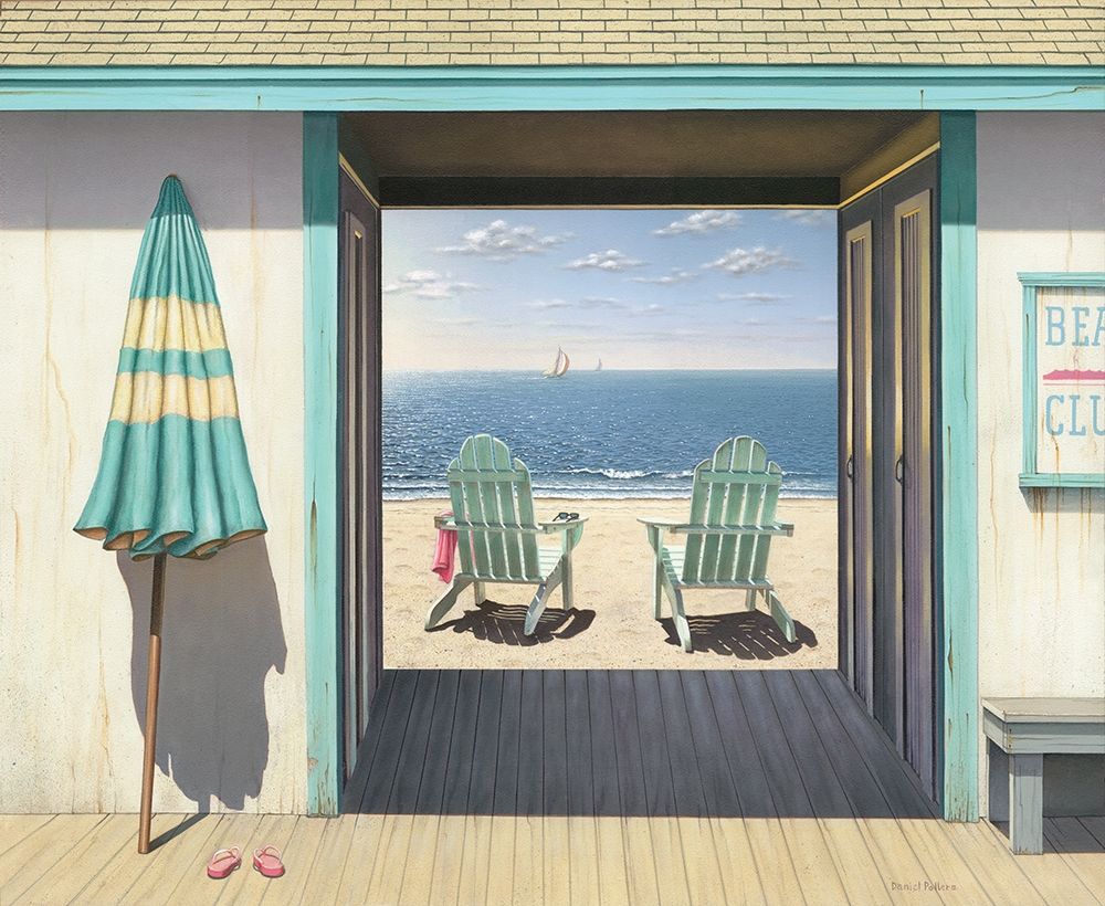 The Beach Club art print by Daniel Pollera for $57.95 CAD