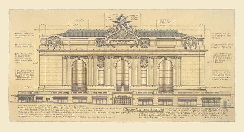Grand Central Station art print by Roger Vilar for $57.95 CAD