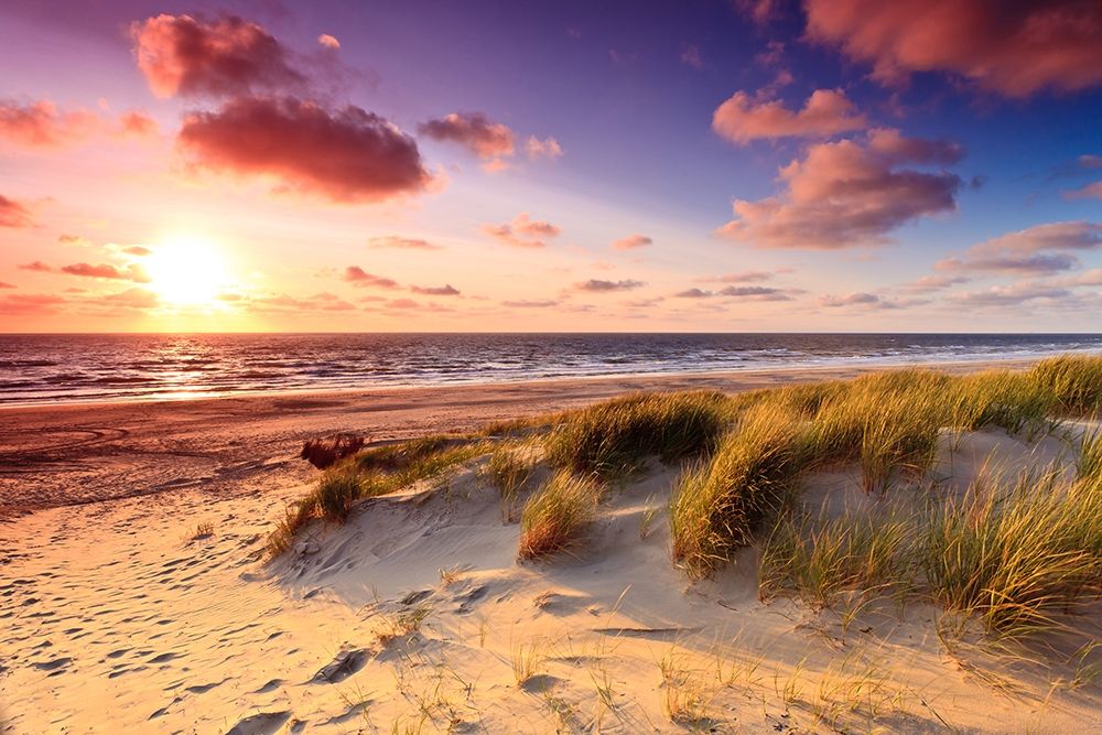 Sand Dunes at Dusk art print by Wollinga for $57.95 CAD