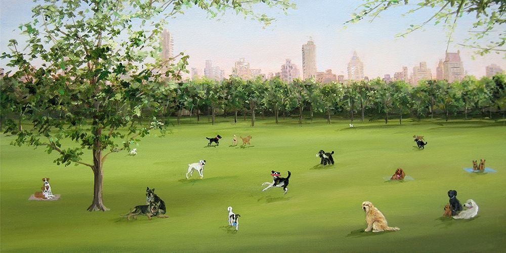 Tails of Central Park art print by Carol Saxe for $57.95 CAD