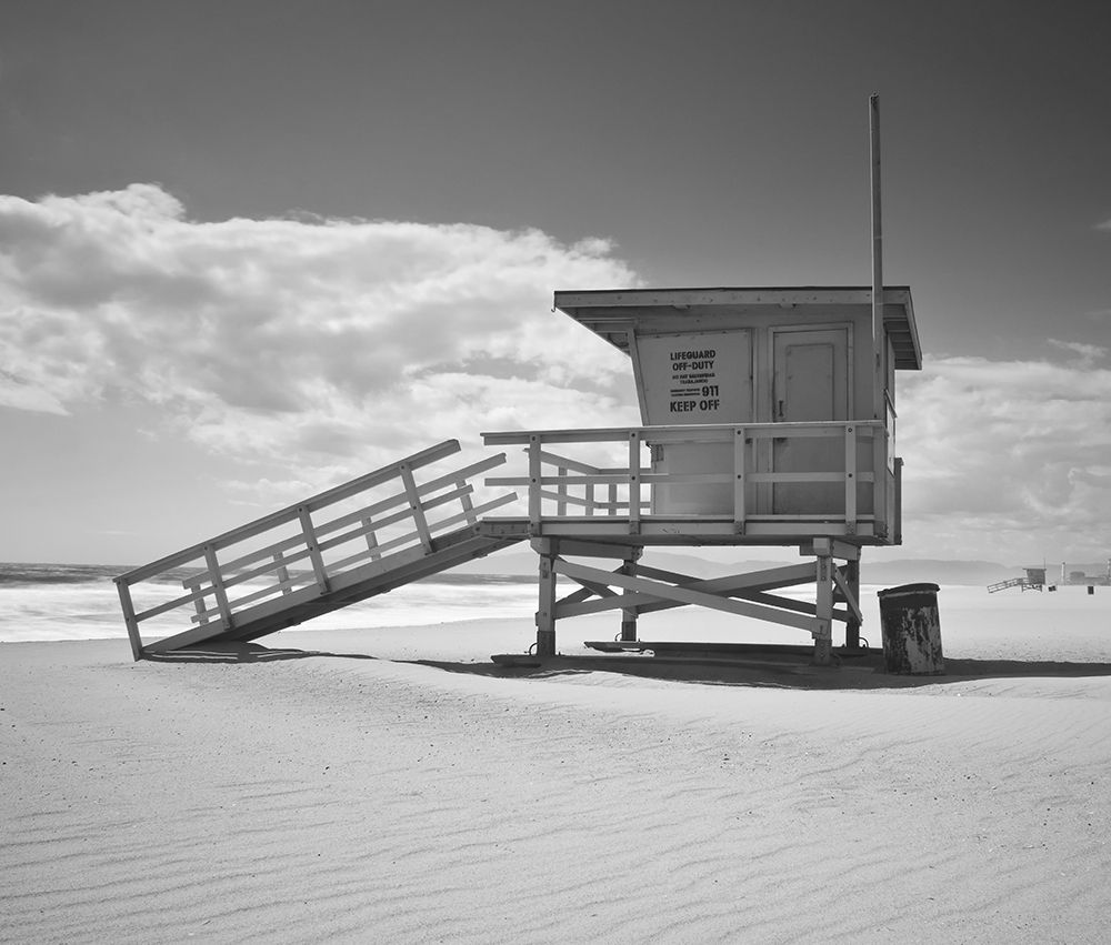 Santa Monica Beach in Color art print by Anonymous for $57.95 CAD