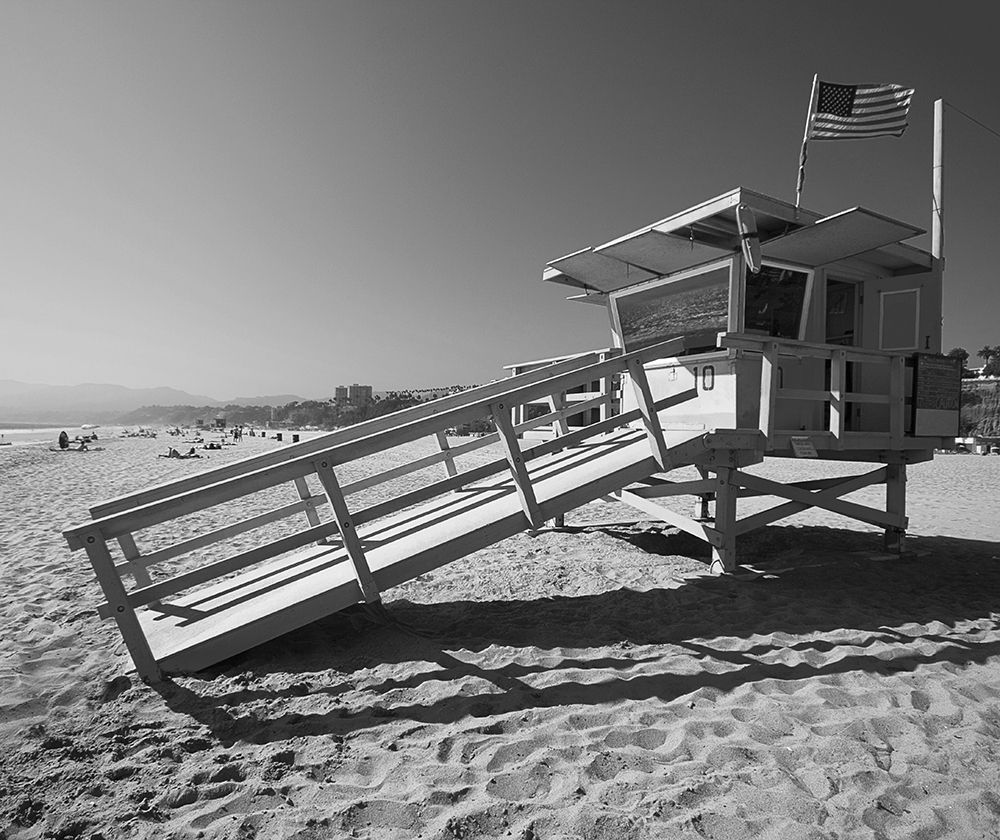 California Lifeguard Stand art print by Anonymous for $57.95 CAD