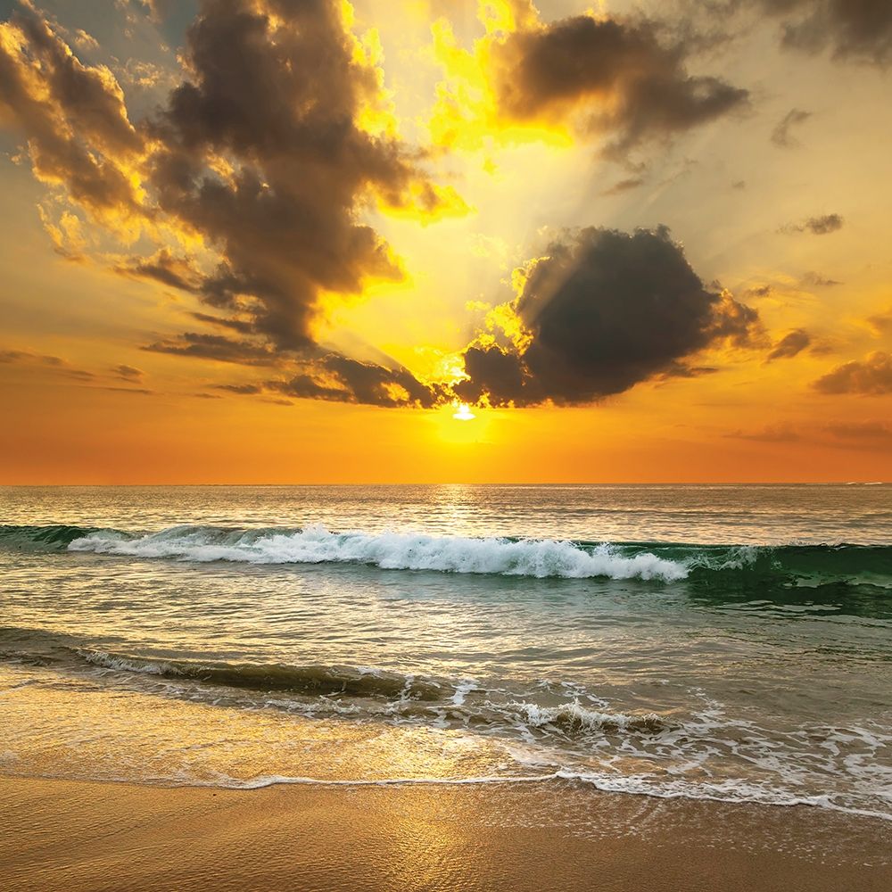 Sunset Over the Sea art print by S. Below for $57.95 CAD