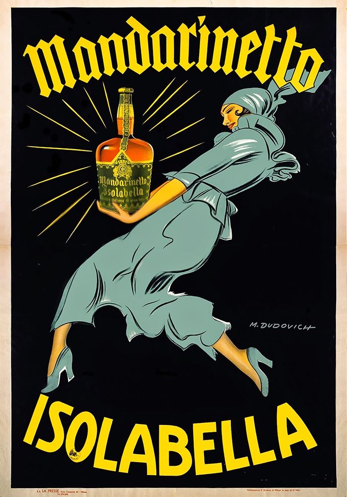 Mandarinetto Isolabellla art print by Marcello Dudovich for $57.95 CAD