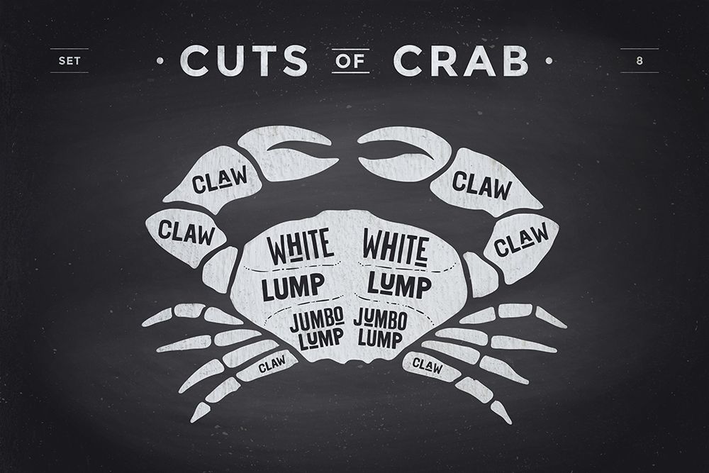 Cuts of Crab art print by Foxys Graphics for $57.95 CAD