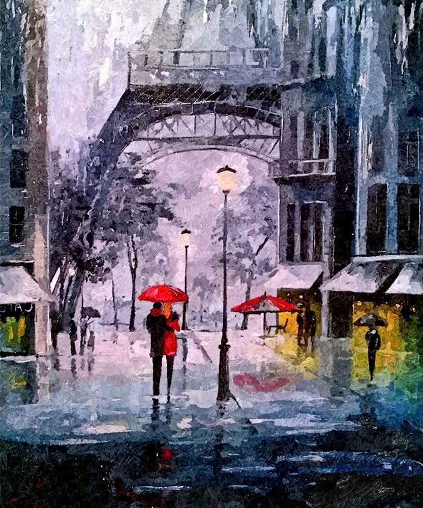 Paris, painting art print by Anonymous for $57.95 CAD