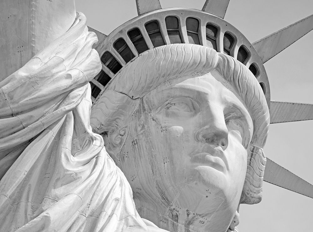 Lady Liberty Portrait art print by Anonymous for $57.95 CAD