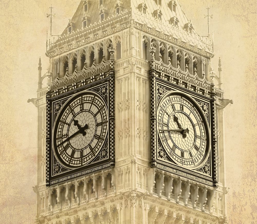 Big Ben Vintage art print by Anonymous for $57.95 CAD