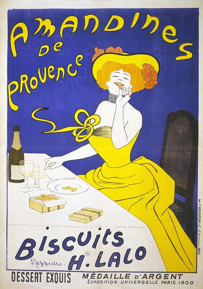 Wine and Amandines art print by Leonetto Cappiello for $57.95 CAD