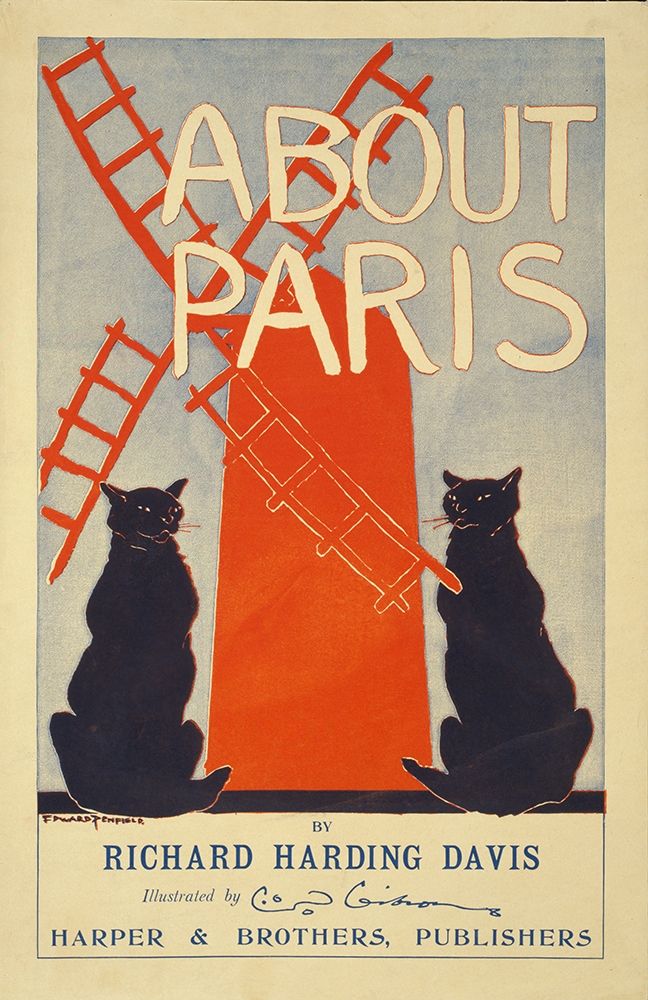 About Paris art print by Charles Dana Gibson for $57.95 CAD