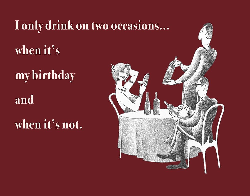 When Should You Drink? art print by Inuit for $57.95 CAD