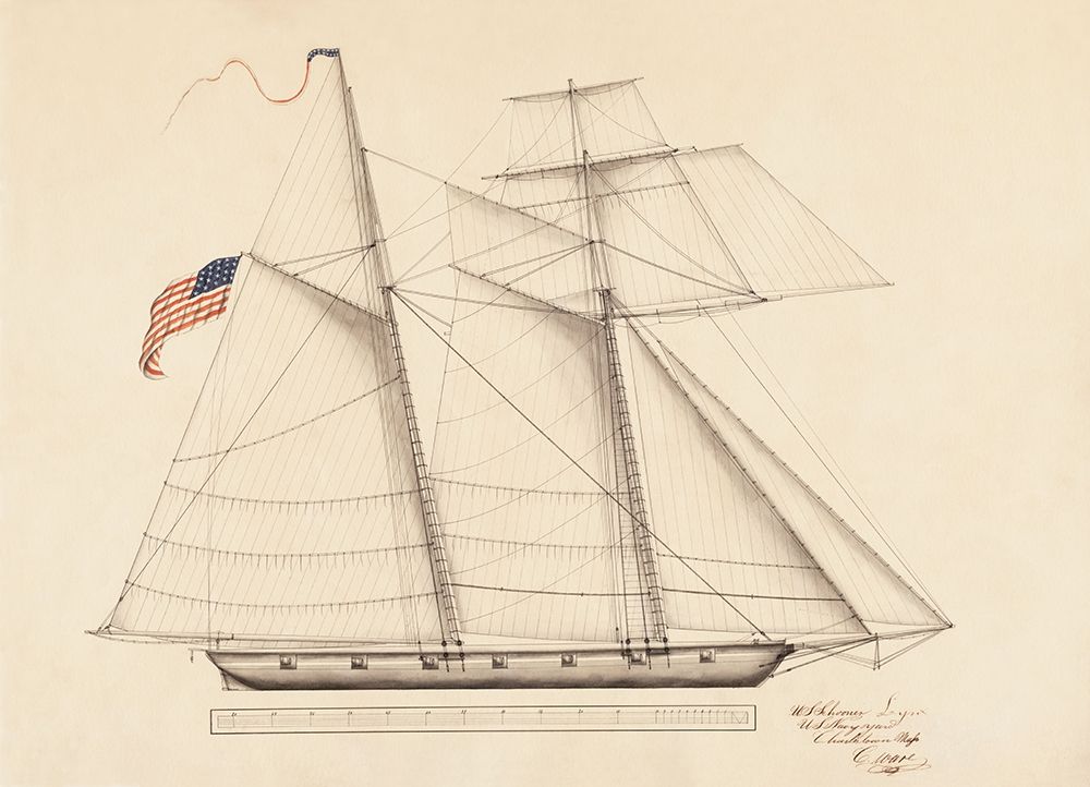Scooner Lynx art print by Anonymous for $57.95 CAD
