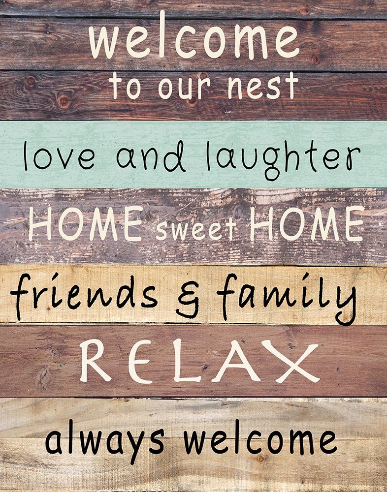 Welcome to Our Nest art print by Inuit for $57.95 CAD