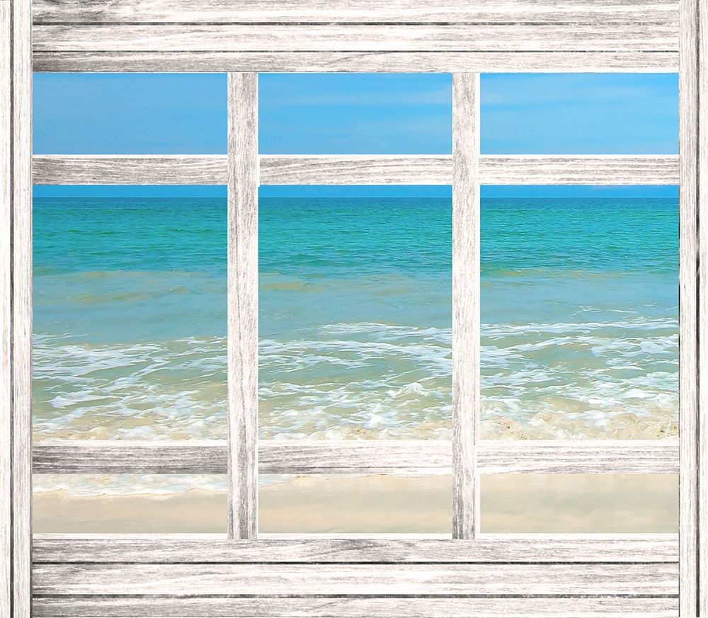 Vintage Ocean Window art print by Anonymous for $57.95 CAD