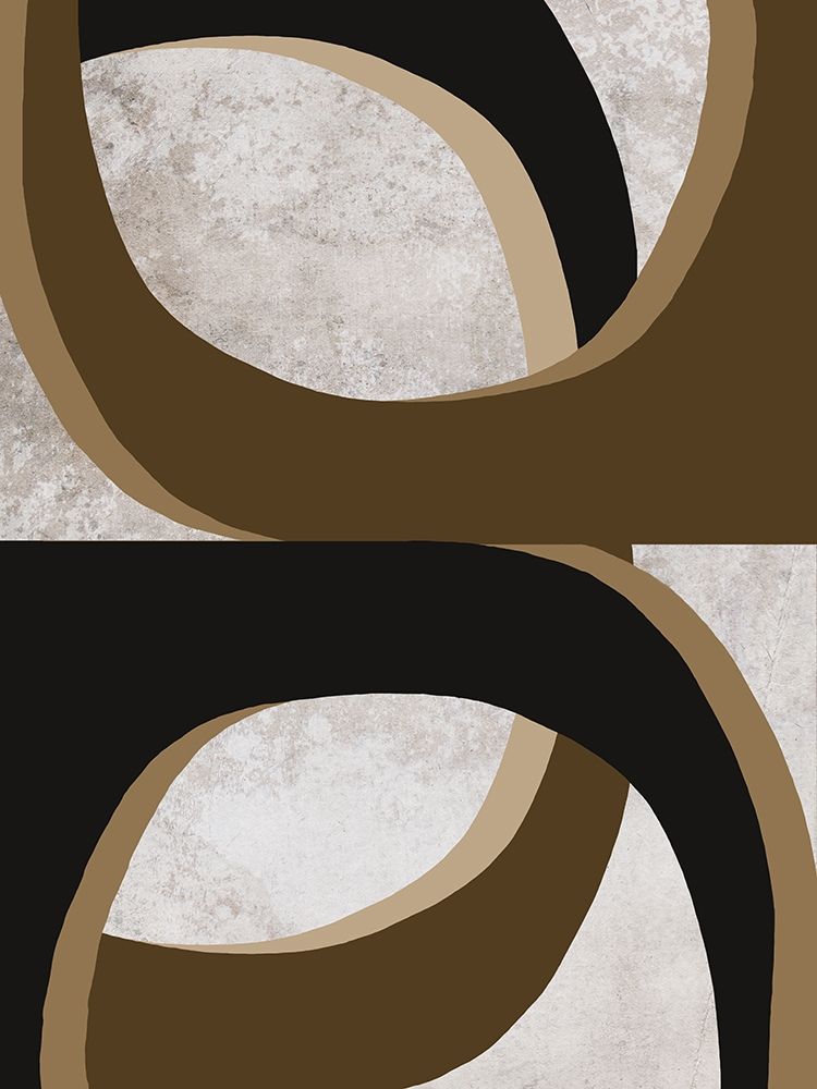 Curves, Abstract art print by Inuit for $57.95 CAD
