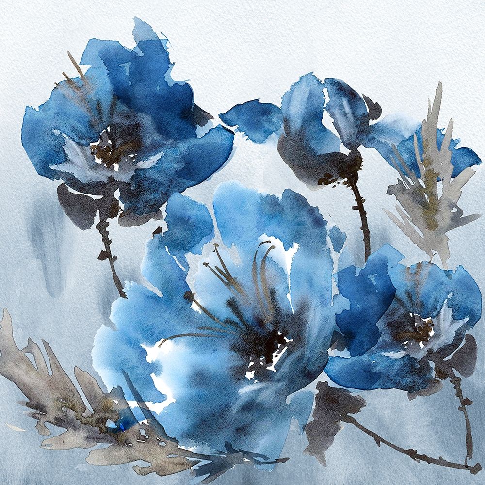 Watercolor Peony II art print by Olga Tarakanova for $57.95 CAD
