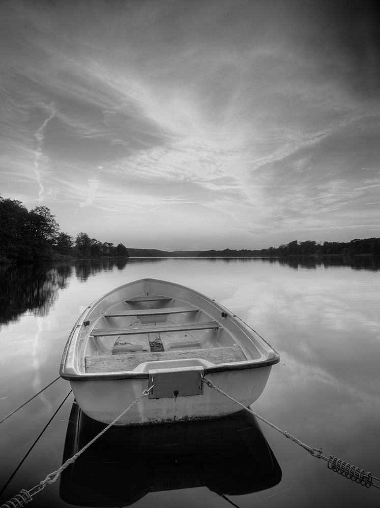 Rowboat on Summer Lake art print by Anonymous for $57.95 CAD