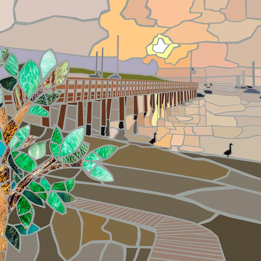 Nantucket in the Evening art print by Jonathan Mandell for $57.95 CAD