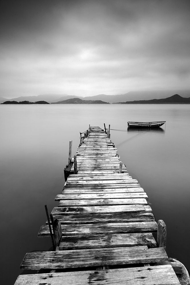 Peaceful Pier art print by Anonymous for $57.95 CAD