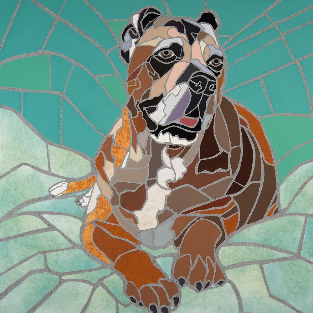 Mastiff Portrait art print by Jonathan Mandell for $57.95 CAD