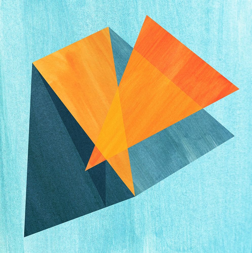Triangle Folds art print by Inuit for $57.95 CAD