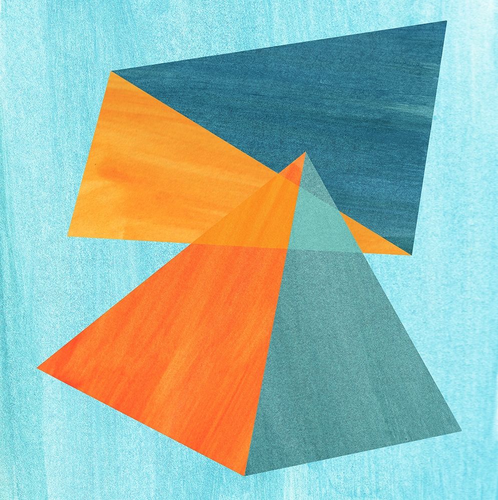 Colorful Triangles art print by Inuit for $57.95 CAD