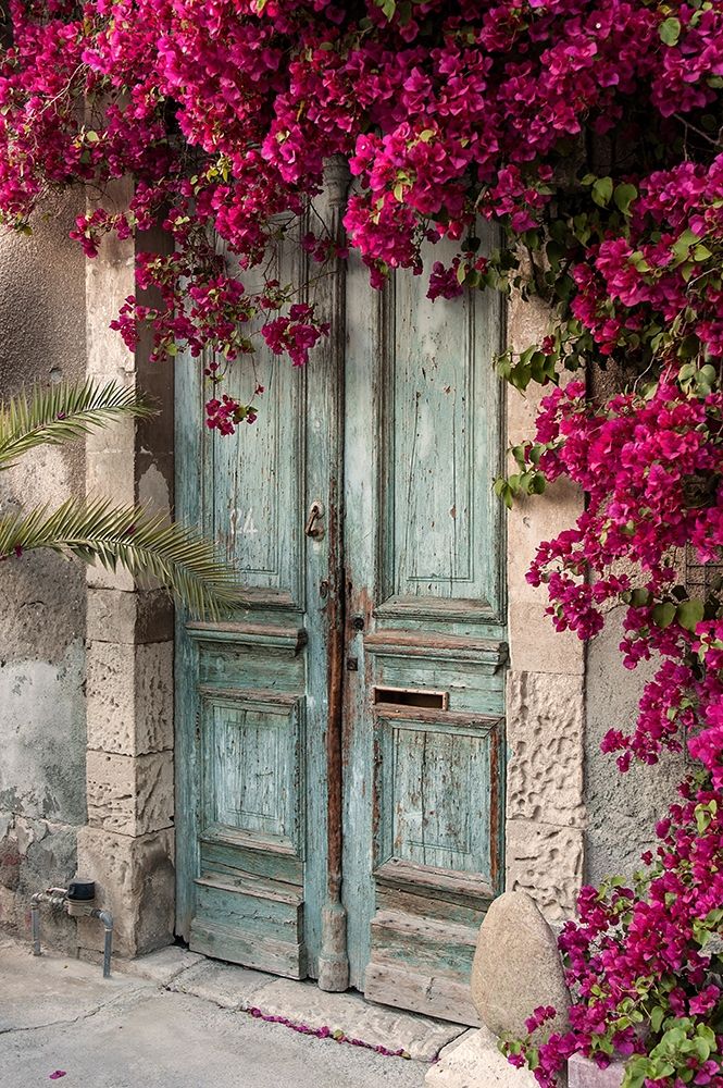 Beautiful Antique Doorway art print by Dinosmichail for $57.95 CAD