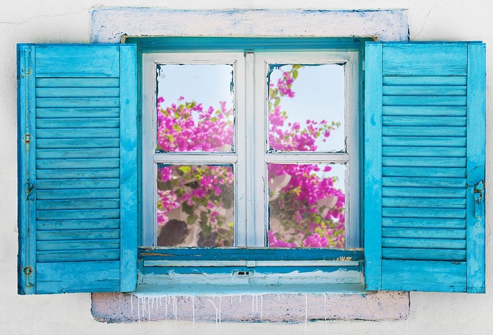 Beautiful Greek Window art print by Lukas Gojda for $57.95 CAD
