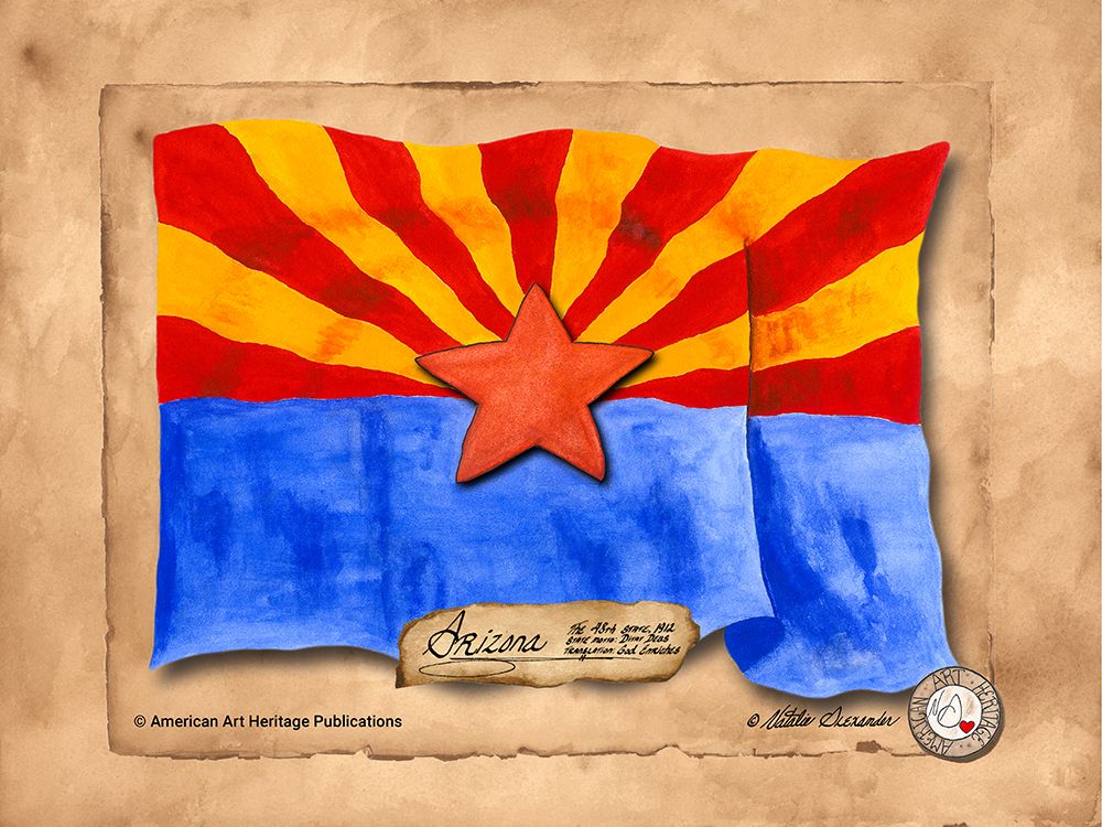 Arizona-Solo with background art print by Natalie Alexander for $57.95 CAD