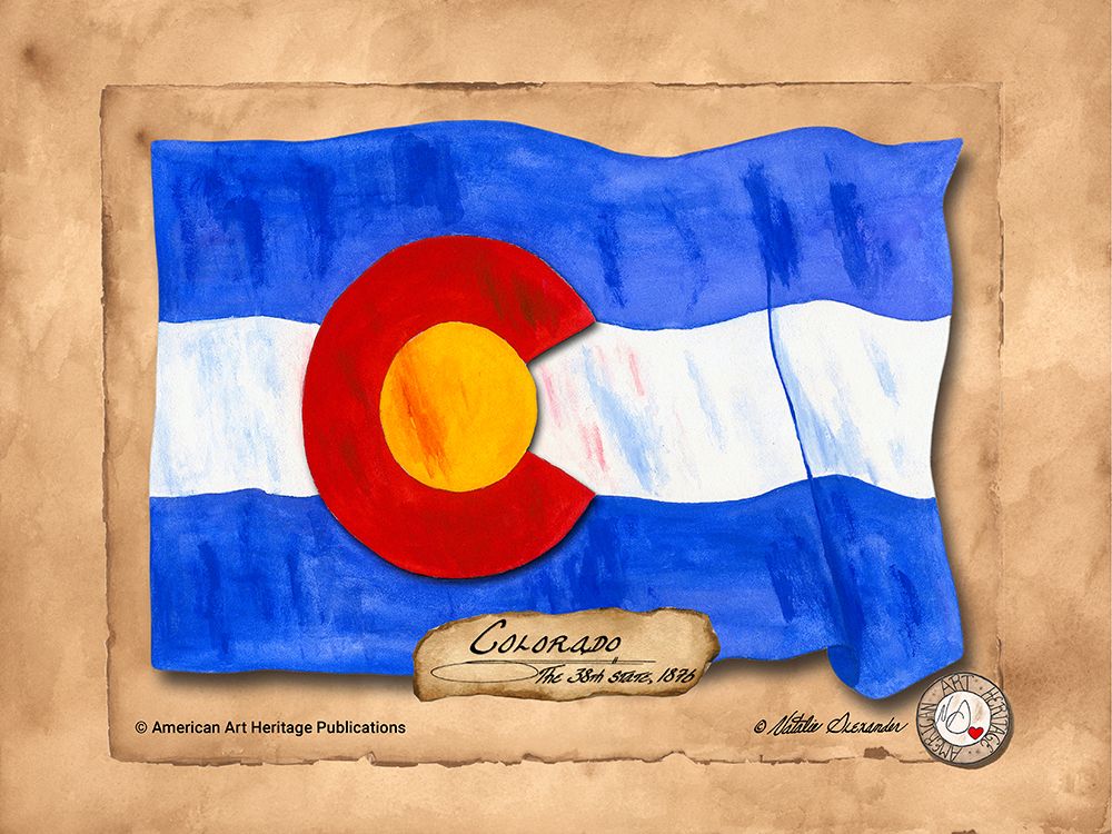 Colorado-Solo with background art print by Natalie Alexander for $57.95 CAD