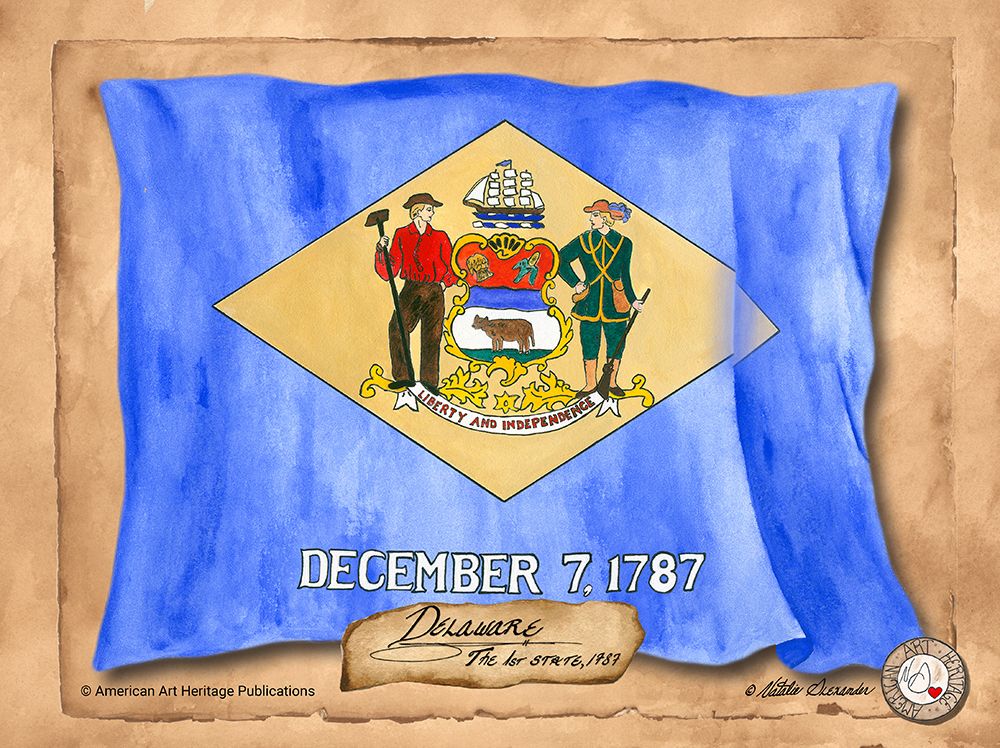 Delaware-Solo with background art print by Natalie Alexander for $57.95 CAD