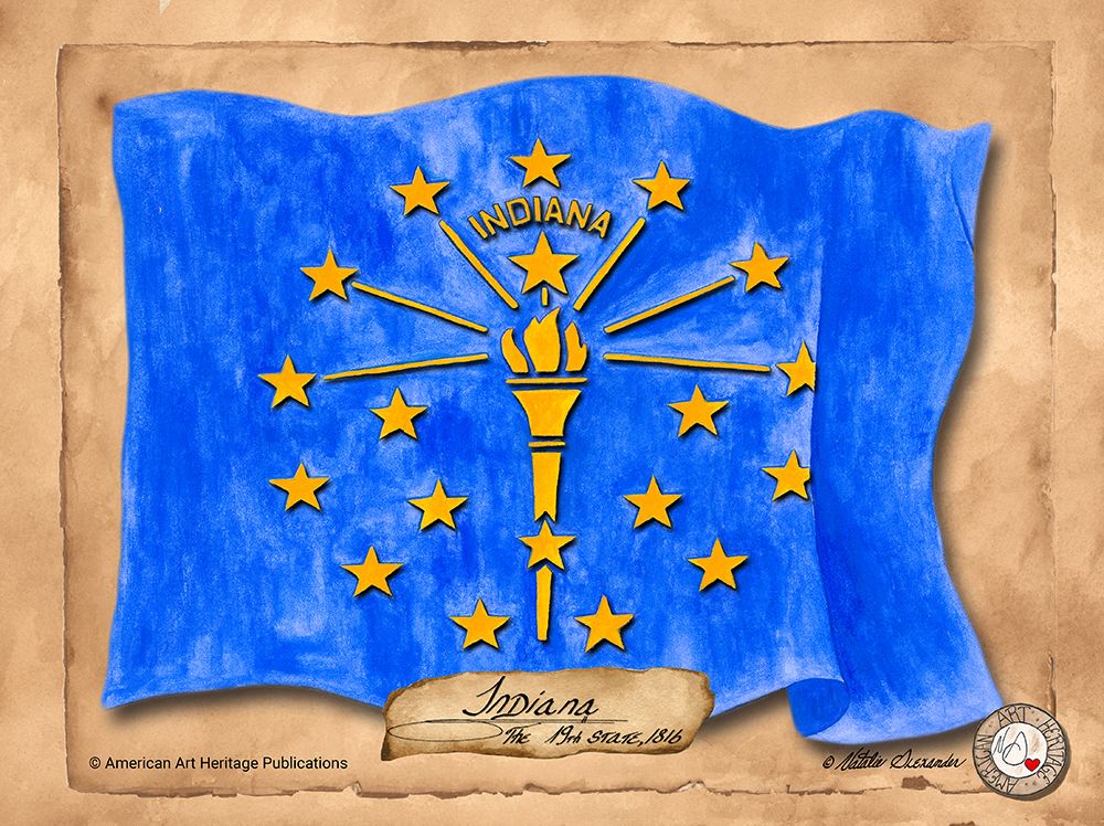 Indiana-Solo with background art print by Natalie Alexander for $57.95 CAD
