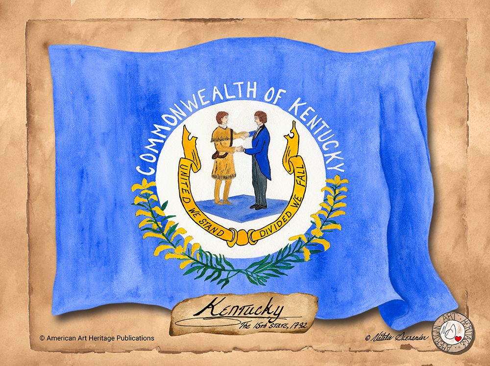 Kentucky-Solo with background art print by Natalie Alexander for $57.95 CAD