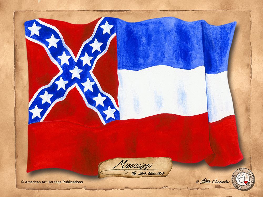 Mississippi-Solo with background art print by Natalie Alexander for $57.95 CAD