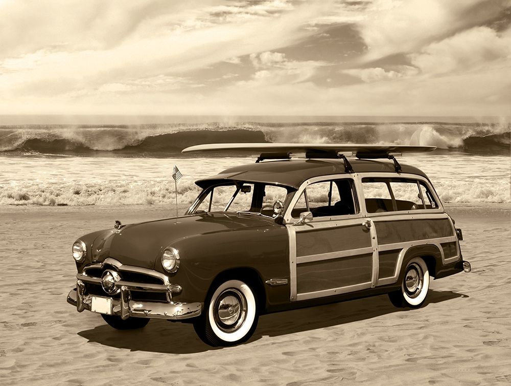 Vintage Woody Sepia art print by Anonymous for $57.95 CAD