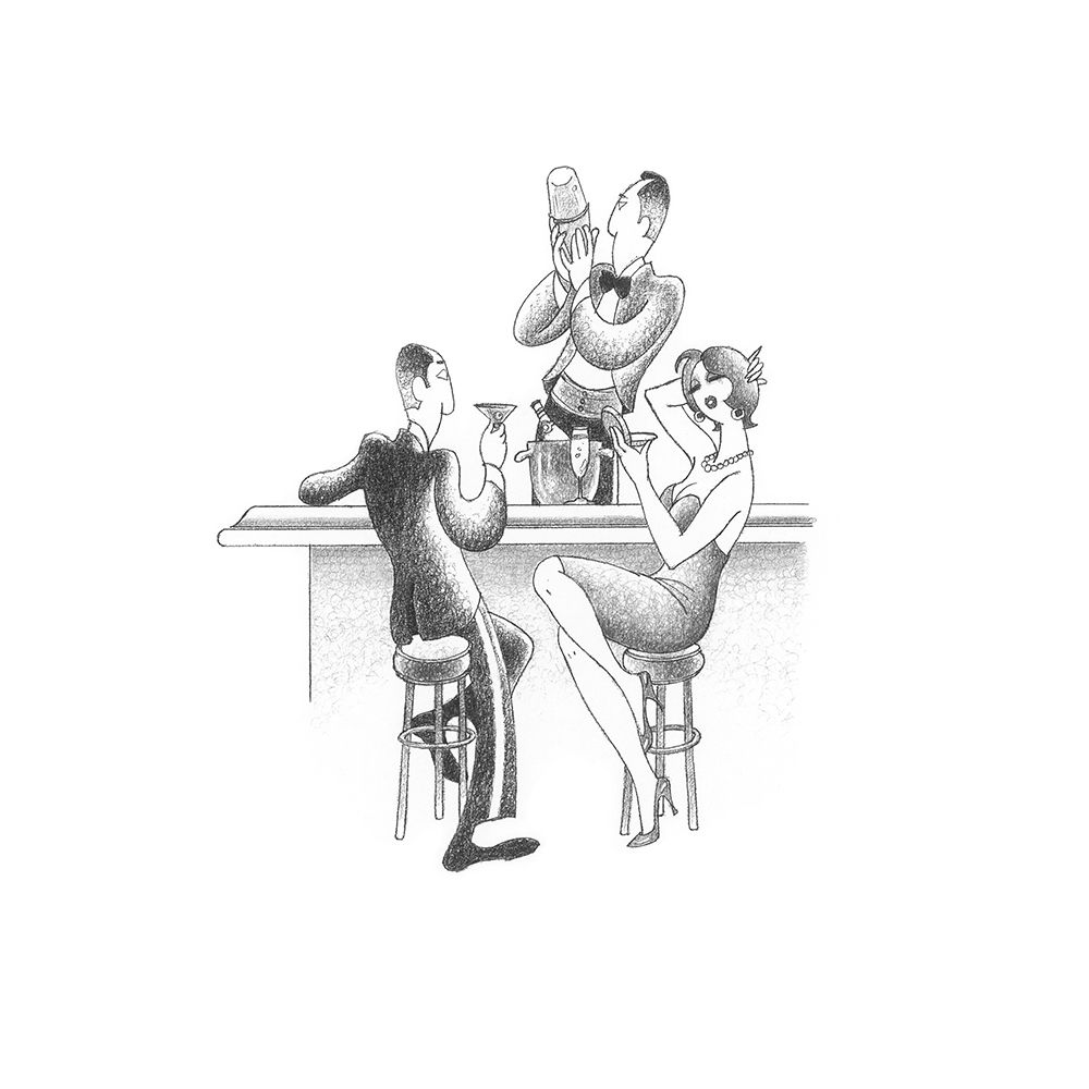 Lets Do Cocktails art print by Roger Vilar for $57.95 CAD