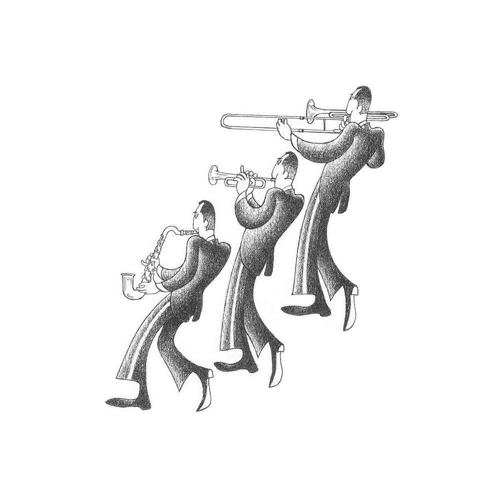 Jazz Melody art print by Roger Vilar for $57.95 CAD