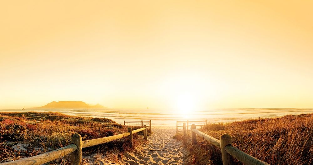 Sunset Beach Path art print by Anonymous for $57.95 CAD