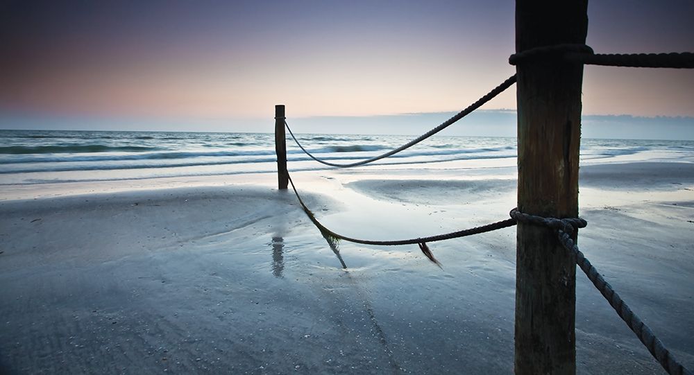 Poles at Dusk art print by Anonymous for $57.95 CAD