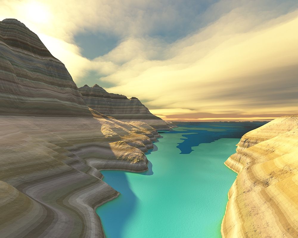 Majestic Canyon I art print by Anonymous for $57.95 CAD