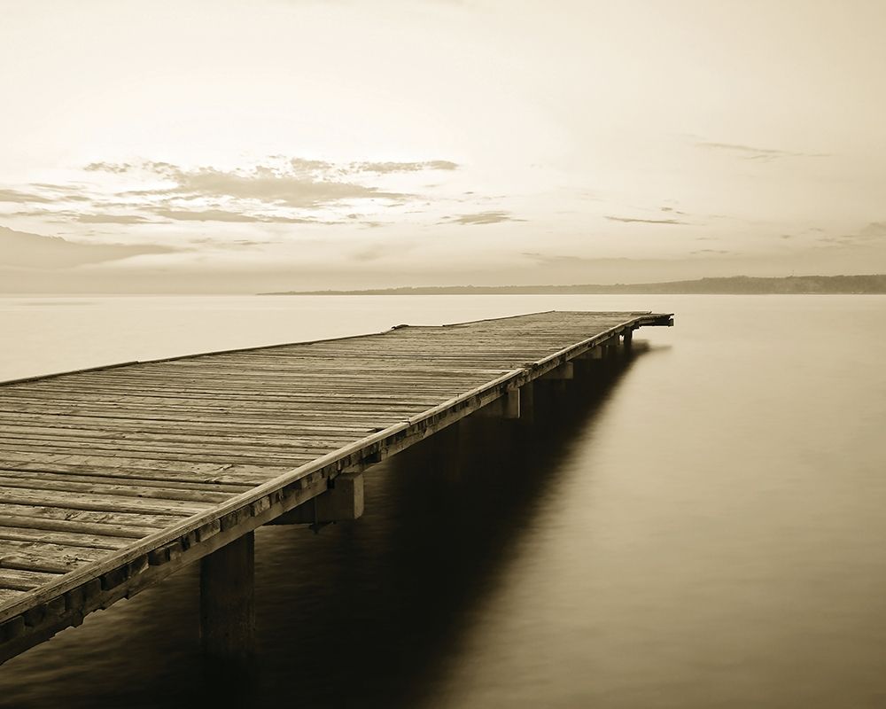 Old Wooden Pier art print by Anonymous for $57.95 CAD