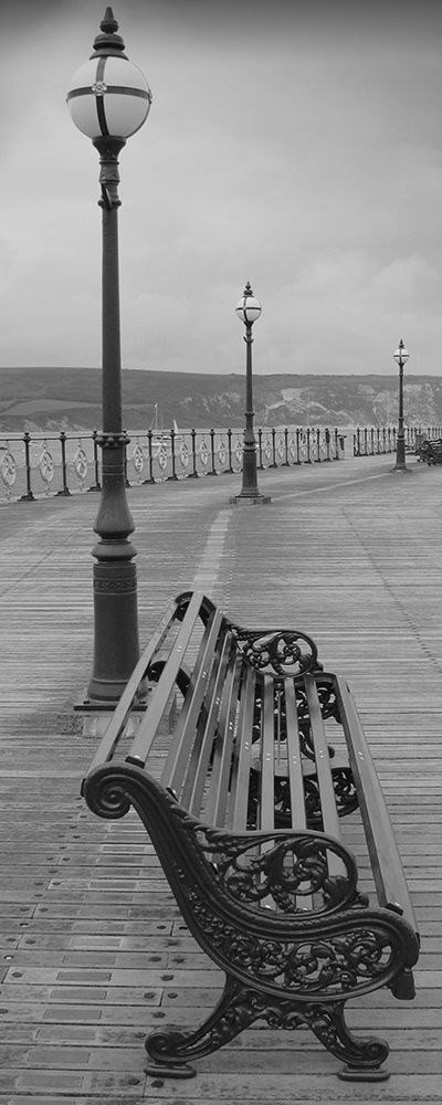 Bench on the Boardwalk art print by Anonymous for $57.95 CAD
