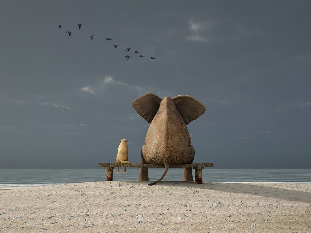 Togetherness art print by Anonymous for $57.95 CAD