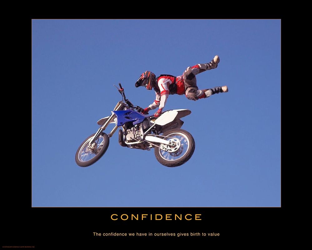 Confidence art print by Anonymous for $57.95 CAD