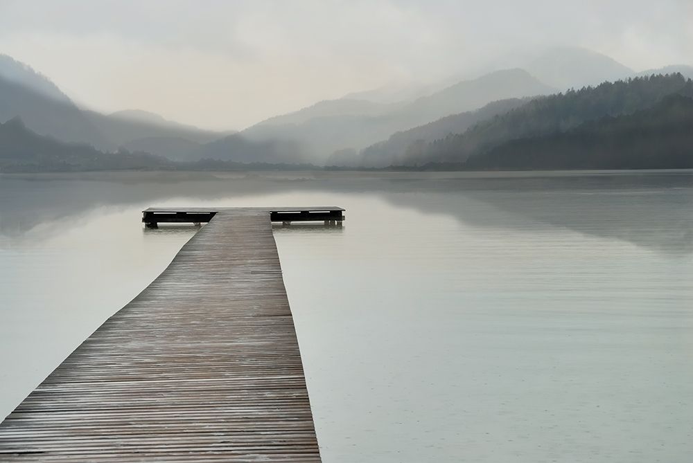 Solitude at the Pier, Color art print by Anonymous for $57.95 CAD