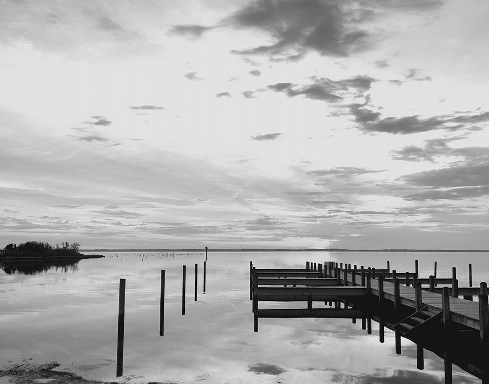 Sunset Pier art print by Eve Turek for $57.95 CAD