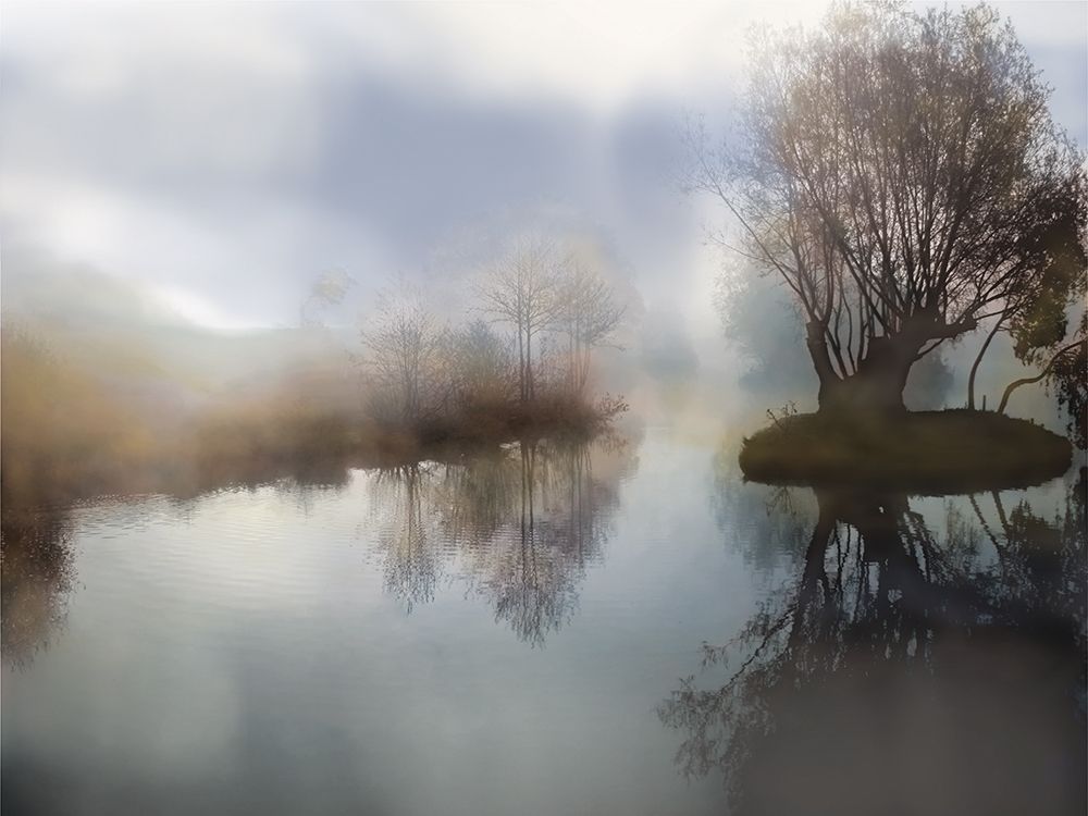 Lake Sunrise art print by Neil German for $57.95 CAD