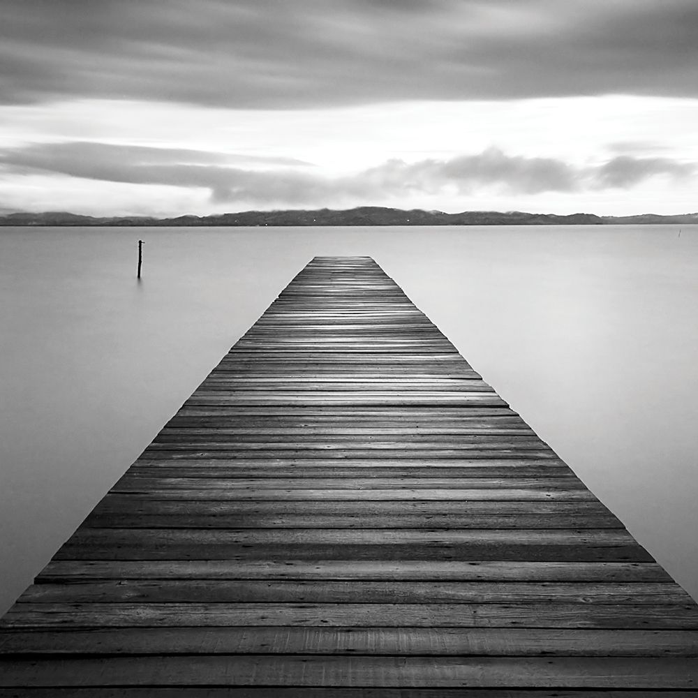 Evening Jetty art print by M. Mun for $57.95 CAD
