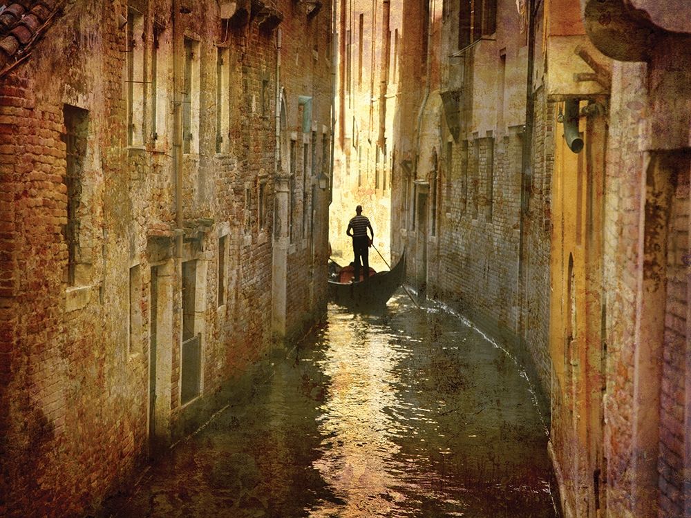 Vintage Gondolier art print by K. Nielsen for $57.95 CAD
